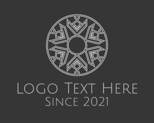 Ethnic Decoration Badge  logo