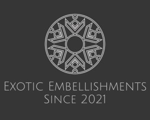 Ethnic Decoration Badge  logo