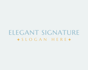 Elegant Luxury Brand logo design