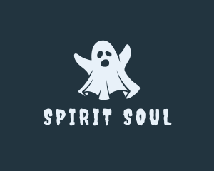 Halloween Ghost Spirit logo