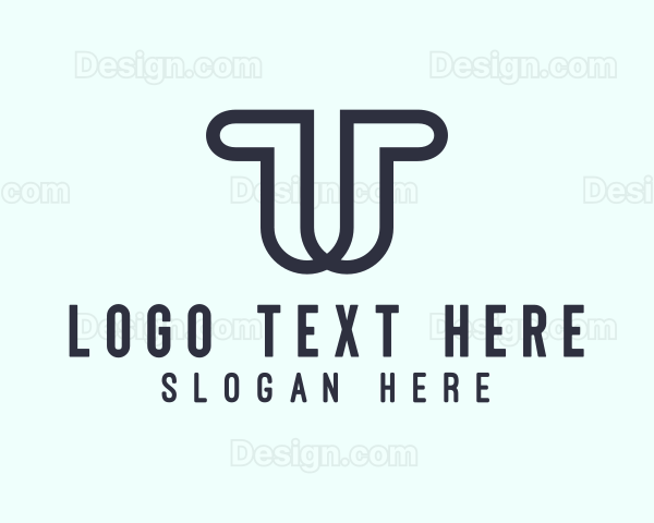 Creative Studio Letter T Logo