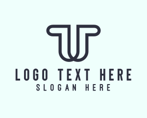 Creative Studio Letter T logo