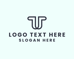 Creative Studio Letter T logo