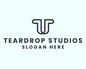 Creative Studio Letter T logo design