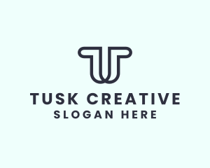 Creative Studio Letter T logo design