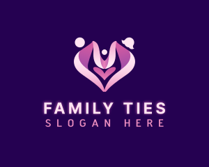 Family Heart Welfare logo design