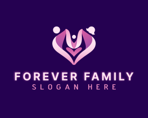 Family Heart Welfare logo design