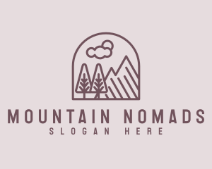 Mountain Tree Outdoor logo design