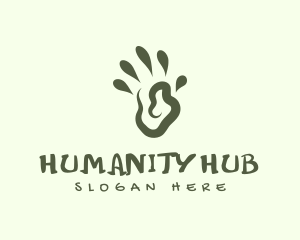 Primitive Human Hand logo