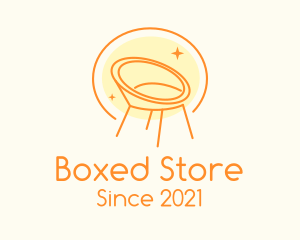 Modern Chair Furniture logo design