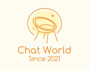 Modern Chair Furniture logo design