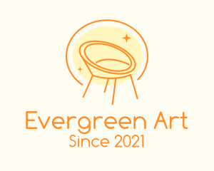 Modern Chair Furniture logo design