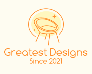 Modern Chair Furniture logo design