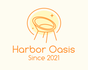 Modern Chair Furniture logo design