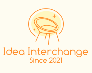 Modern Chair Furniture logo design