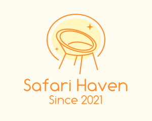 Modern Chair Furniture logo design