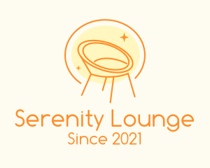 Modern Chair Furniture logo design