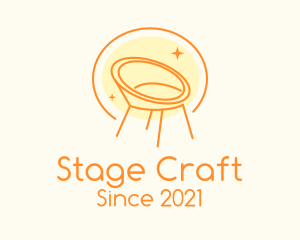 Modern Chair Furniture logo design