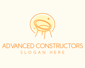 Modern Chair Furniture logo design