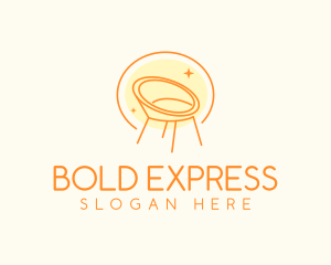 Modern Chair Furniture logo design