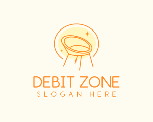 Modern Chair Furniture logo design