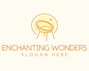 Modern Chair Furniture logo design