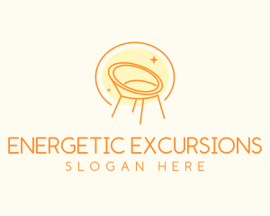 Modern Chair Furniture logo design