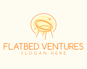 Modern Chair Furniture logo design