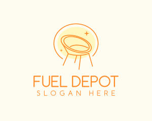 Modern Chair Furniture logo design