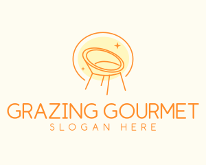 Modern Chair Furniture logo design