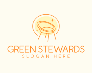 Modern Chair Furniture logo design