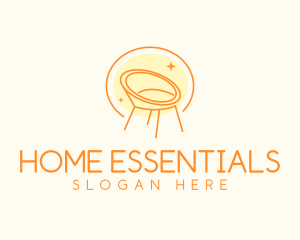 Modern Chair Furniture logo design