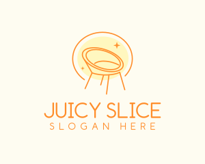 Modern Chair Furniture logo design