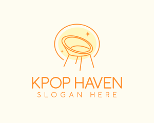 Modern Chair Furniture logo design