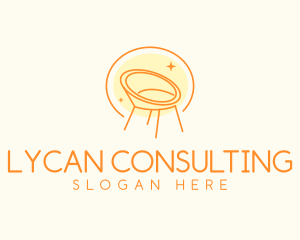 Modern Chair Furniture logo design