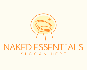 Modern Chair Furniture logo design