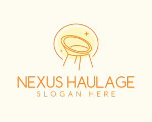 Modern Chair Furniture logo design