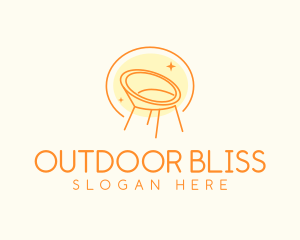 Modern Chair Furniture logo design