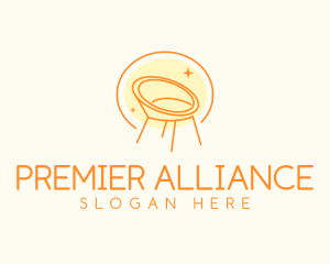 Modern Chair Furniture logo design