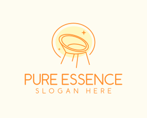 Modern Chair Furniture logo design