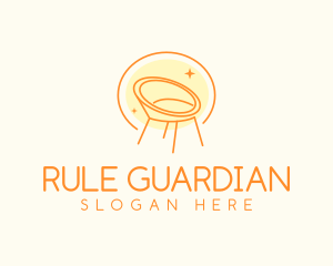 Modern Chair Furniture logo design