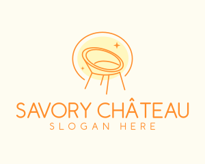 Modern Chair Furniture logo design