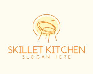 Modern Chair Furniture logo design