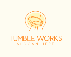 Modern Chair Furniture logo design