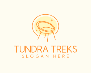 Modern Chair Furniture logo design