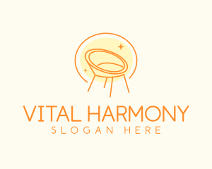 Modern Chair Furniture logo design