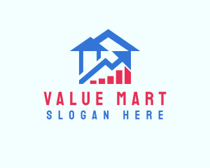Home Value Property  logo design