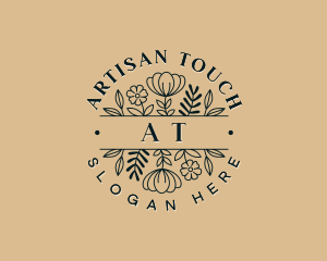 Artisanal Flower Gardening logo design