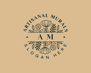 Artisanal Flower Gardening logo design