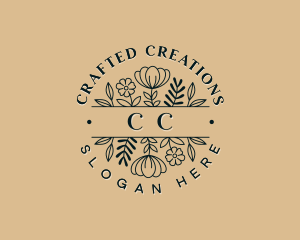 Artisanal Flower Gardening logo design